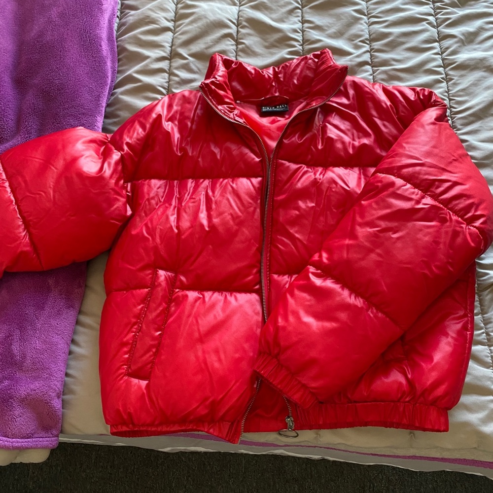 Red Puffer Jacket